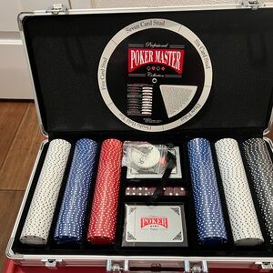 Poker Master Chip Set with Case